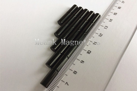 D6x13mm Black Neodymium column Magnet