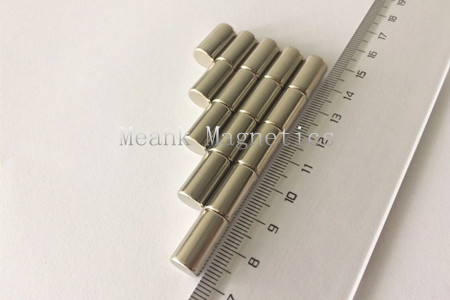 D8x15mm Cylindrical Neodymium Magnet